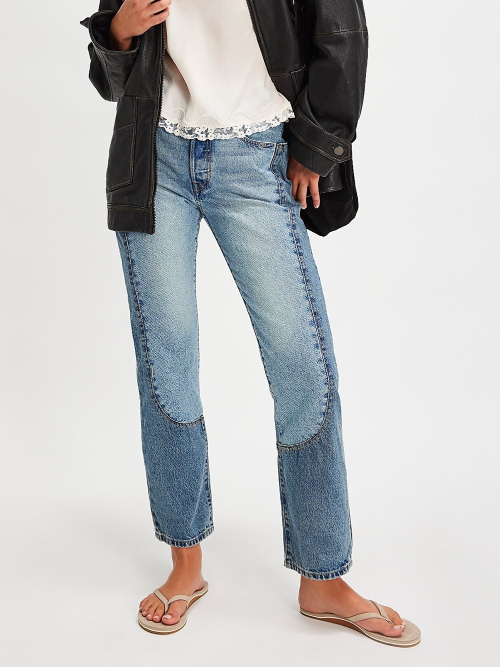 Levi’s 501 90s Western Chap Jean - Picture 2 of 4